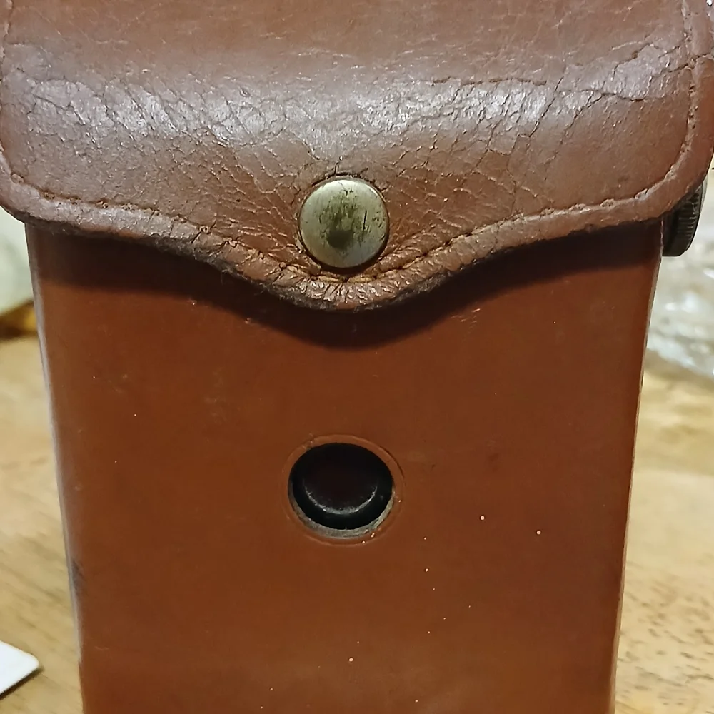 Black and Silver Vintage Camera